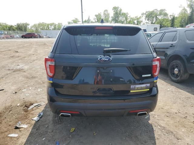 1FM5K8AT2GGA37247 - 2016 FORD EXPLORER POLICE INTERCEPTOR BLACK photo 6