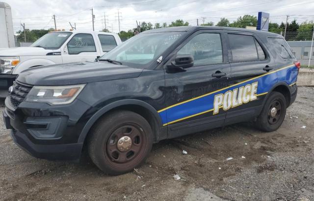 1FM5K8AT4GGA37248 - 2016 FORD EXPLORER POLICE INTERCEPTOR BLACK photo 1