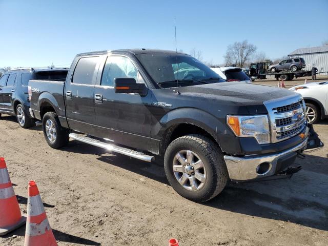 1FTFW1EF6EKD09284 - 2014 FORD F150 SUPERCREW BLACK photo 4