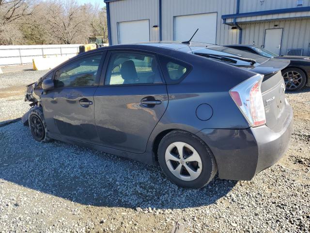 JTDKN3DU8D5639860 - 2013 TOYOTA PRIUS CHARCOAL photo 2