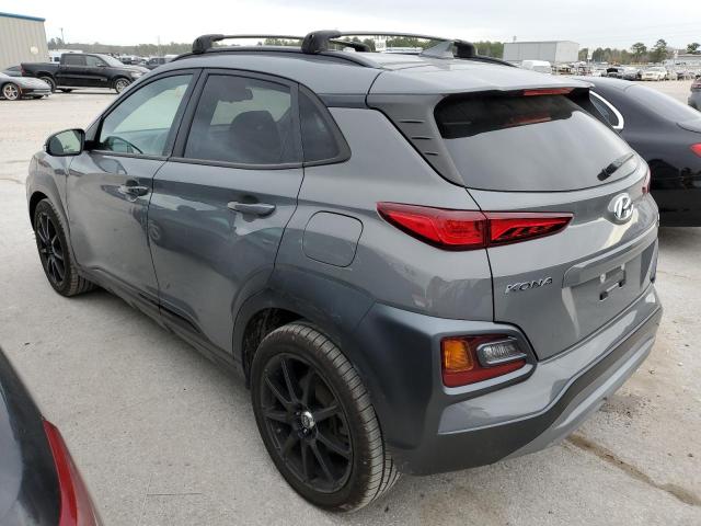 KM8K6CA55MU714638 - 2021 HYUNDAI KONA NIGHT GRAY photo 2