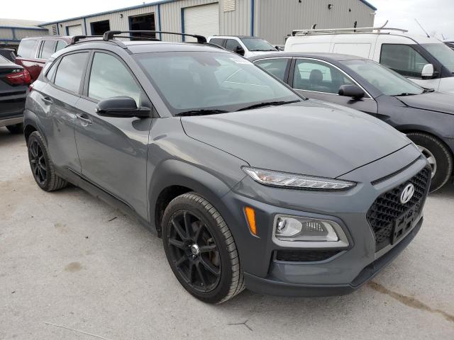 KM8K6CA55MU714638 - 2021 HYUNDAI KONA NIGHT GRAY photo 4