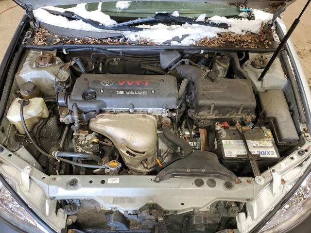 4T1BE32K64U869299 - 2004 TOYOTA CAMRY LE SILVER photo 11