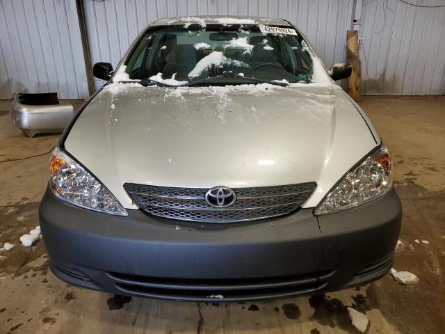 4T1BE32K64U869299 - 2004 TOYOTA CAMRY LE SILVER photo 5