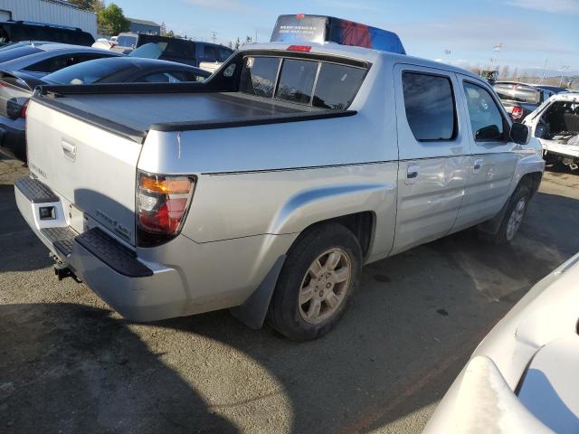 2HJYK16536H524331 - 2006 HONDA RIDGELINE RTL SILVER photo 3