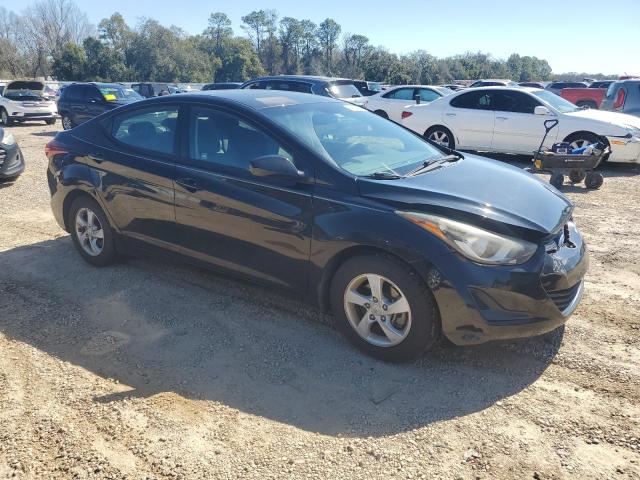 KMHDH4AE4FU439386 - 2015 HYUNDAI ELANTRA SE BLACK photo 4