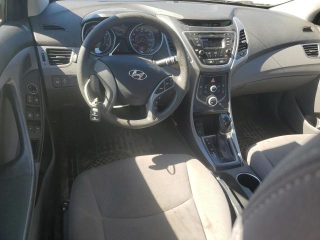 KMHDH4AE4FU439386 - 2015 HYUNDAI ELANTRA SE BLACK photo 8