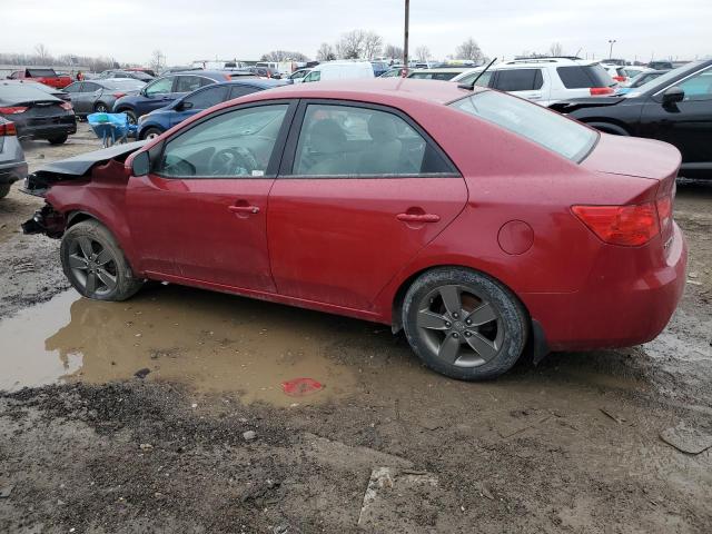 KNAFU4A21D5730415 - 2013 KIA FORTE EX RED photo 2