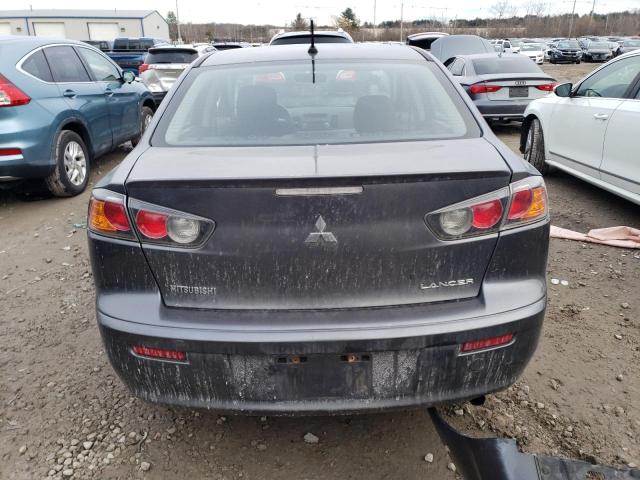 JA32U2FU7BU034918 - 2011 MITSUBISHI LANCER ES/ES SPORT GRAY photo 6