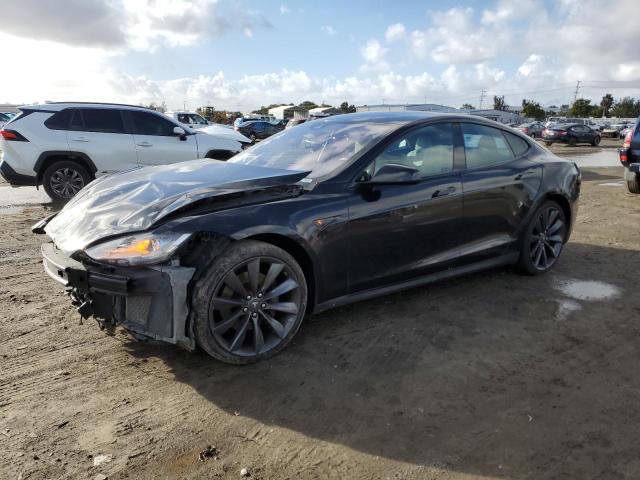5YJSA1E11GF125274 - 2016 TESLA MODEL S Սև լուսանկար 1