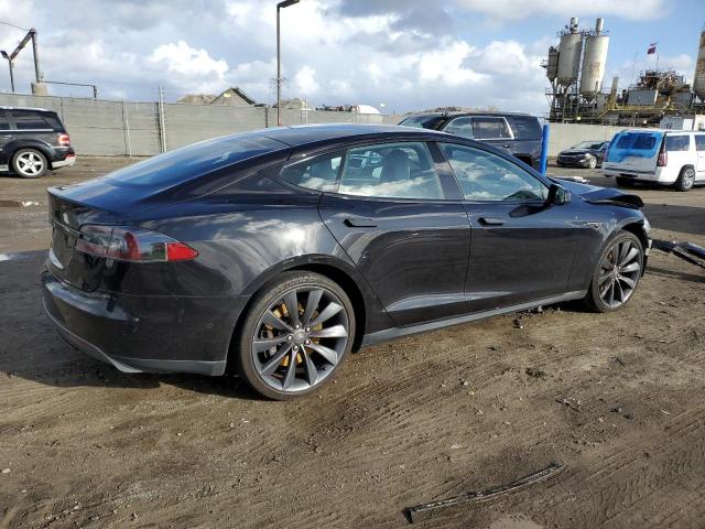5YJSA1E11GF125274 - 2016 TESLA MODEL S Սև լուսանկար 3