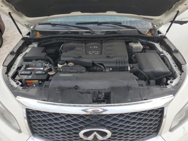 JN8AZ2NC1F9371783 - 2015 INFINITI QX80 WHITE photo 12