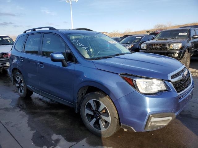 JF2SJAGC6HH804426 - 2017 SUBARU FORESTER 2.5I PREMIUM BLUE photo 4