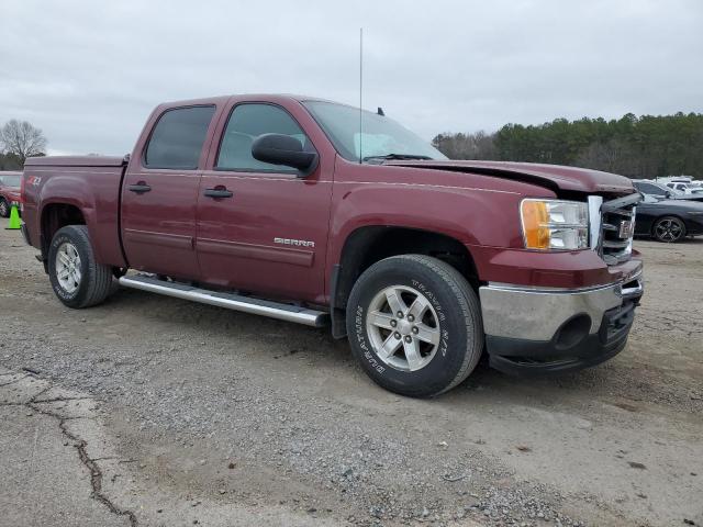 3GTP2VE74DG322315 - 2013 GMC SIERRA K1500 SLE MAROON photo 4