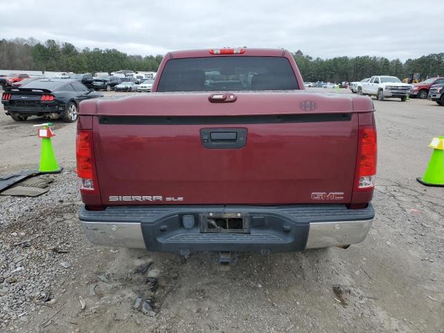 3GTP2VE74DG322315 - 2013 GMC SIERRA K1500 SLE MAROON photo 6