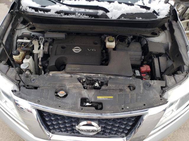 5N1AR2MM6FC630188 - 2015 NISSAN PATHFINDER S 银色 照片 12