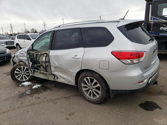 5N1AR2MM6FC630188 - 2015 NISSAN PATHFINDER S 银色 照片 2