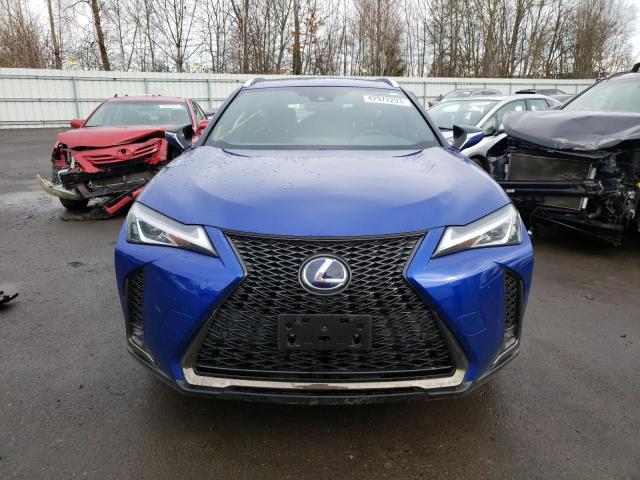 JTHR9JBH5M2044221 - 2021 LEXUS UX 250H BLUE photo 5