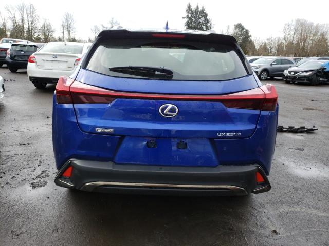 JTHR9JBH5M2044221 - 2021 LEXUS UX 250H BLUE photo 6