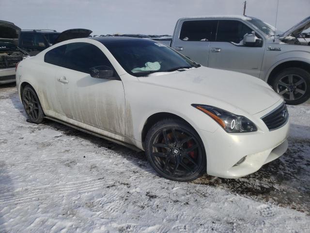 JN1CV6EL1DM982613 - 2013 INFINITI G37 WHITE photo 4