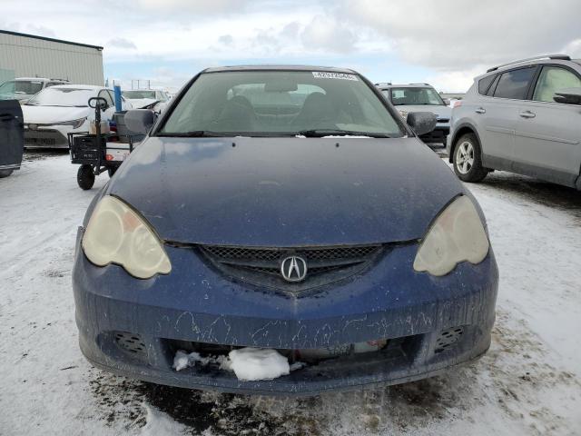 JH4DC548X4S801954 - 2004 ACURA RSX BLUE photo 5