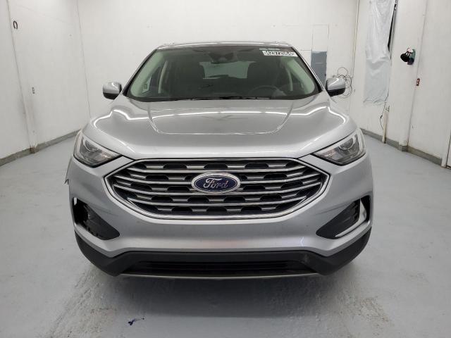 2FMPK4J96NBB03213 - 2022 FORD EDGE SEL SILVER photo 5