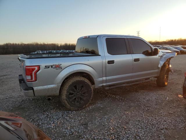 1FTEW1EP6HKC72391 - 2017 FORD F150 SUPERCREW GRAY photo 3