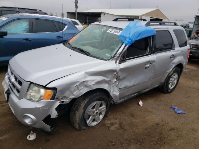 1FMCU5K35AKA62470 - 2010 FORD ESCAPE HYBRID SILVER photo 1