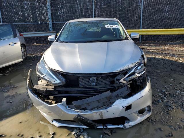 3N1AB7AP1HY365780 - 2017 NISSAN SENTRA S SILVER photo 5