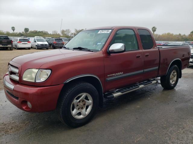 5TBRT34183S427150 - 2003 TOYOTA TUNDRA ACCESS CAB SR5 MAROON photo 1