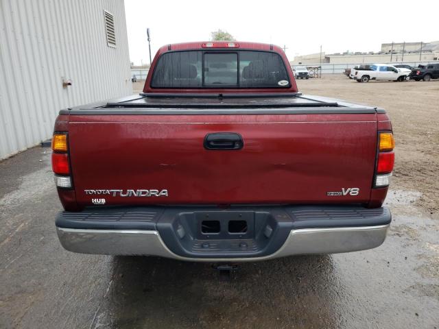 5TBRT34183S427150 - 2003 TOYOTA TUNDRA ACCESS CAB SR5 MAROON photo 6