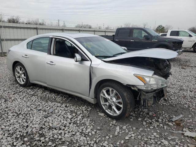 1N4AA5AP1EC459155 - 2014 NISSAN MAXIMA S SILVER photo 4