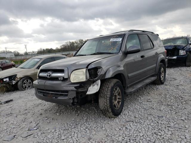 5TDBT48A36S272228 - 2006 TOYOTA SEQUOIA LIMITED GRAY photo 1