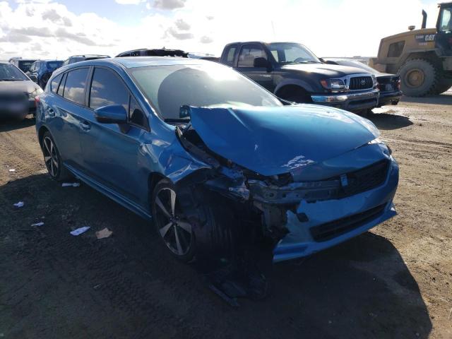 4S3GTAM66K3740051 - 2019 SUBARU IMPREZA SPORT BLUE photo 4