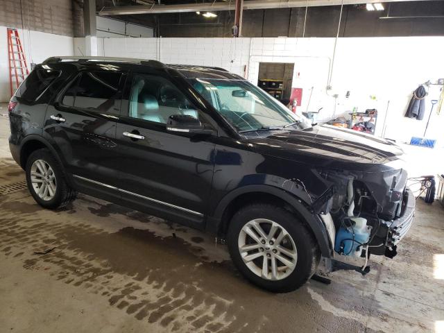 1FM5K8D8XFGC68046 - 2015 FORD EXPLORER XLT BLACK photo 4