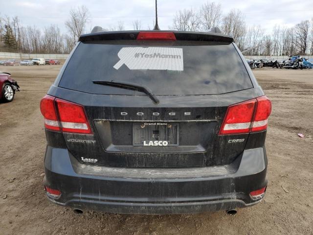 3C4PDCDG2CT353472 - 2012 DODGE JOURNEY CREW BLACK photo 6