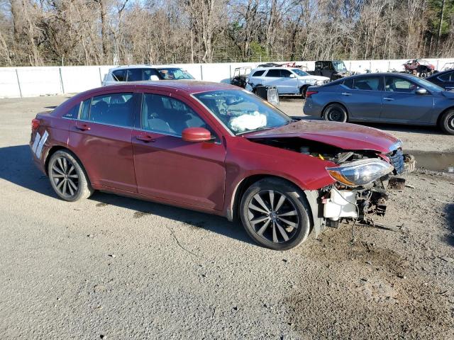 1C3CCBBB3DN539501 - 2013 CHRYSLER 200 TOURING MAROON photo 4