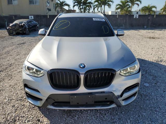 5UXTR9C53KLP94202 - 2019 BMW X3 XDRIVE30I SILVER photo 5