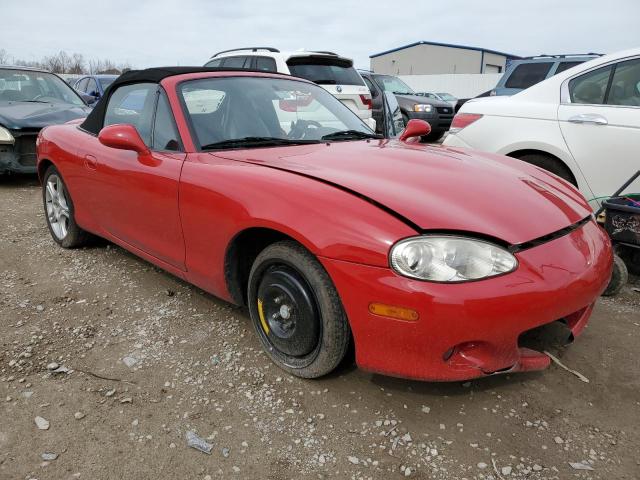 JM1NB353750410547 - 2005 MAZDA MX-5 MIATA BASE RED photo 4