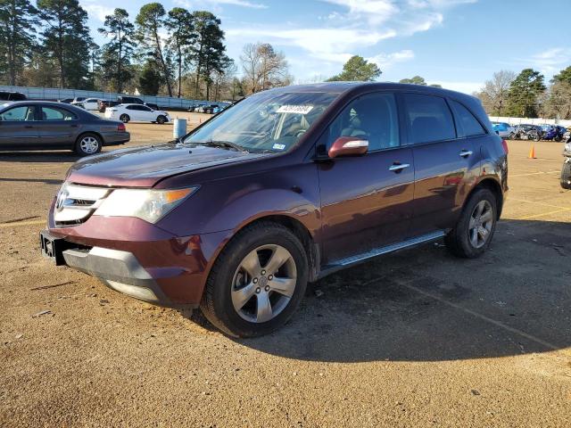 2HNYD28838H554177 - 2008 ACURA MDX SPORT BURGUNDY photo 1