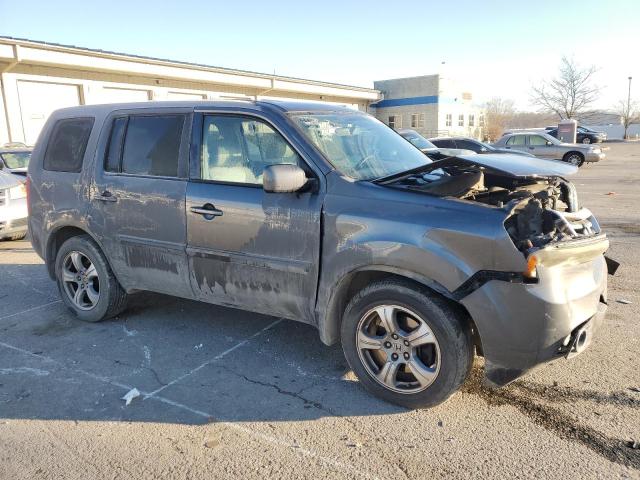 5FNYF4H59DB005603 - 2013 HONDA PILOT EXL GRAY photo 4