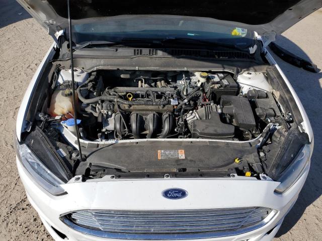 1FA6P0H79F5123207 - 2015 FORD FUSION SE WHITE photo 11