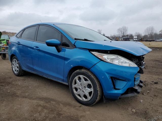 3FADP4BJ2CM161208 - 2012 FORD FIESTA SE BLUE photo 4