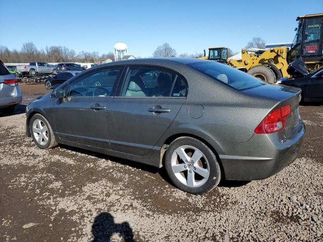 2HGFA16516H509441 - 2006 HONDA CIVIC LX GRAY photo 2