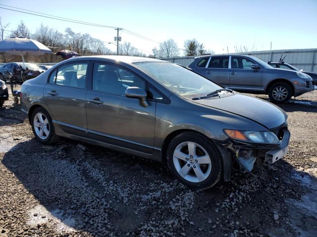 2HGFA16516H509441 - 2006 HONDA CIVIC LX GRAY photo 4