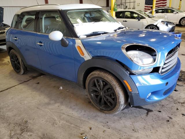 WMWZB3C53EWR42295 - 2014 MINI COOPER COUNTRYMAN BLUE photo 4