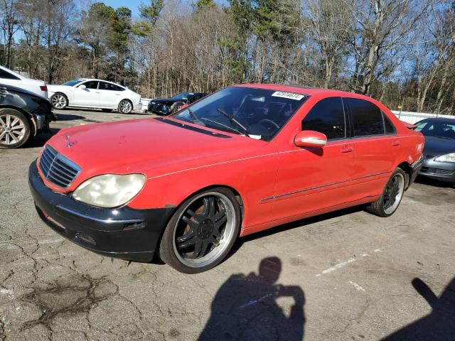 WDBNG75J51A152667 - 2001 MERCEDES-BENZ S 500 RED photo 1
