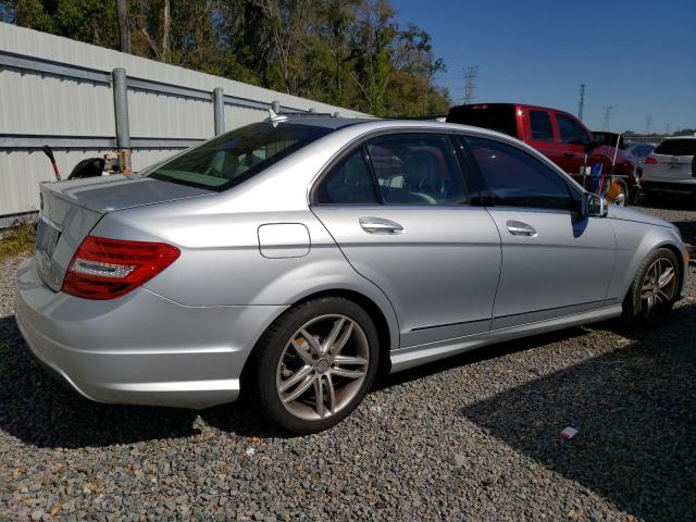 WDDGF4HB7DR246299 - 2013 MERCEDES-BENZ C 250 SILVER photo 3