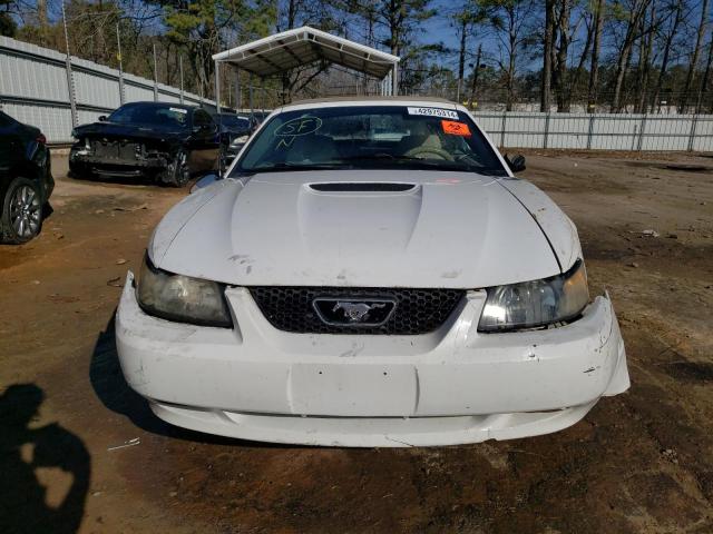 1FAFP44492F188565 - 2002 FORD MUSTANG WHITE photo 5