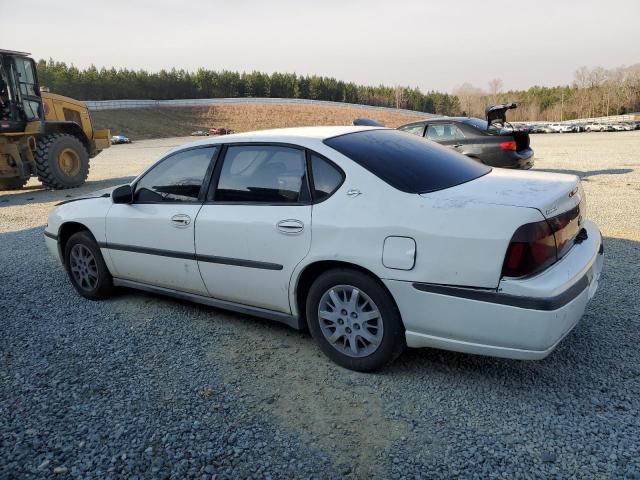 2G1WF52E639286325 - 2003 CHEVROLET IMPALA WHITE photo 2